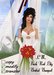 ..CM..Dark Red Lily Bridal Bouquet B