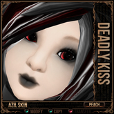 =^.^= Curious Kitties - Azil Peach Skin - Deadly Kiss
