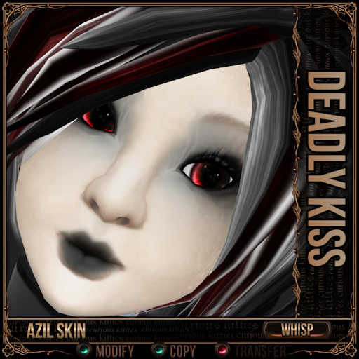 =^.^= Curious Kitties - Azil Whisp Skin - Deadly Kiss