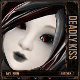 =^.^= Curious Kitties - Azil Feather Skin - Deadly Kiss
