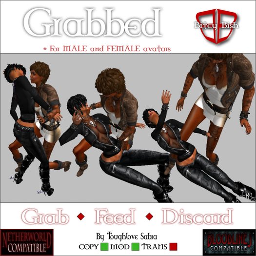GRABBBED Bloodlines & Netherworld Attack Animation For Vampires and Lycans Sexy, Powerful, Seductive, Smooth Animation