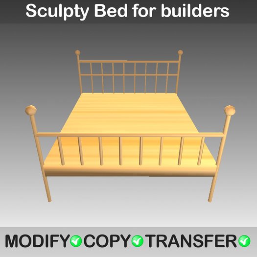 Sculpty Bed for builders