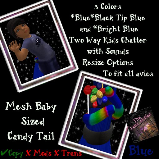 Candy Boys Tail-Blues Baby Size