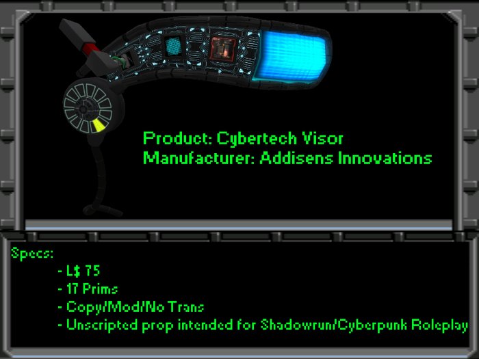 <AI> Cybertech Visor