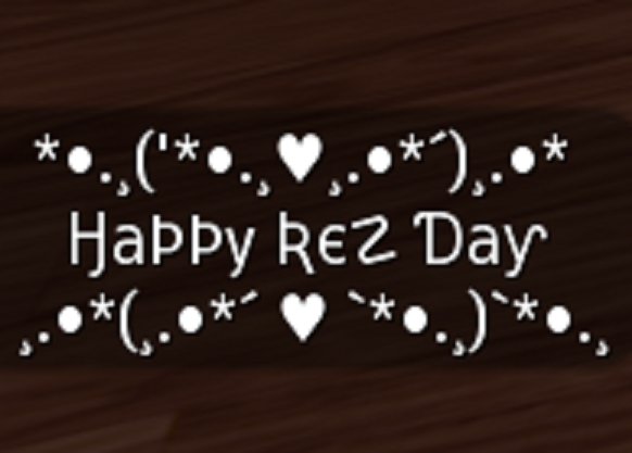 Happy Rez Day 2 - Gesture (with Sound)