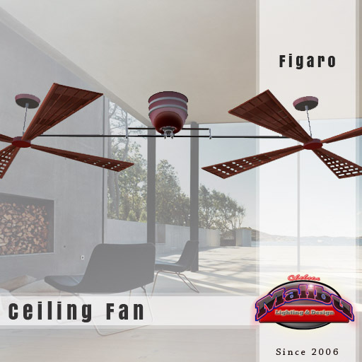 Ceiling Fan "Figaro" by Malibu Design