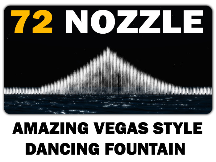 Dancing Water Fountain (72 Head)