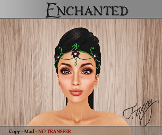Foxxy - Enchanted Circlet - black