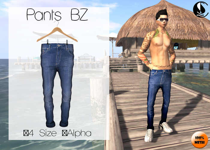 .:: Pants BZ ::. {Blue normal}