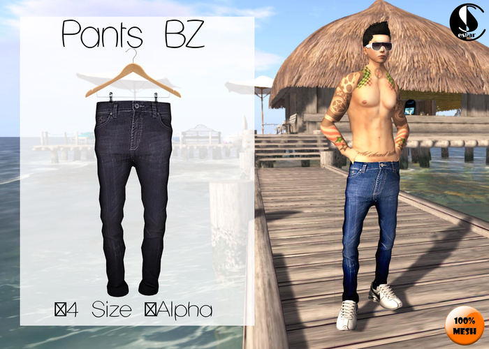 .:: Pants BZ ::. { Blue dark }