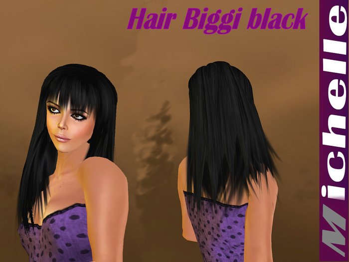 MMShop: Hair Biggi black