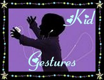 Luv you mama Child gesture