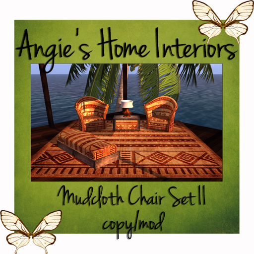 AHI Mudcloth Chair Set II