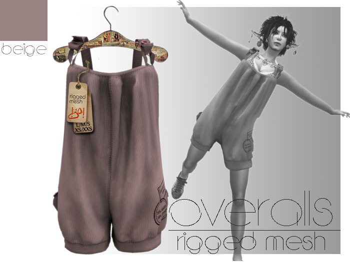 !gO! overalls -beige-