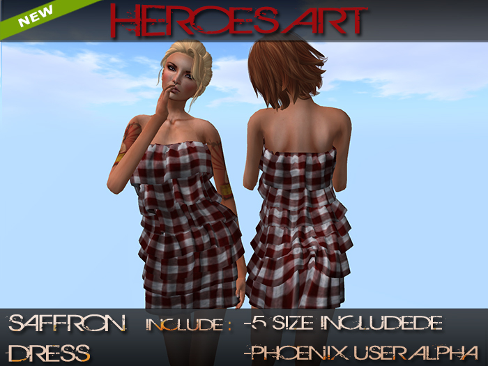 Heroes Art.- PROMO Woman Balze Dress  Red 