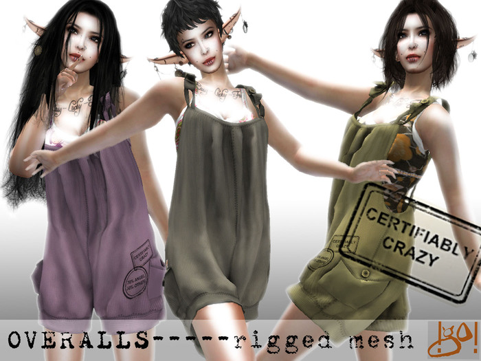 !gO! overalls -FATPACK-