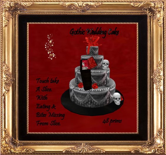 Gothic Wedding Cake