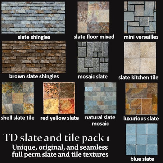 TD Slate and Tile Pack 3