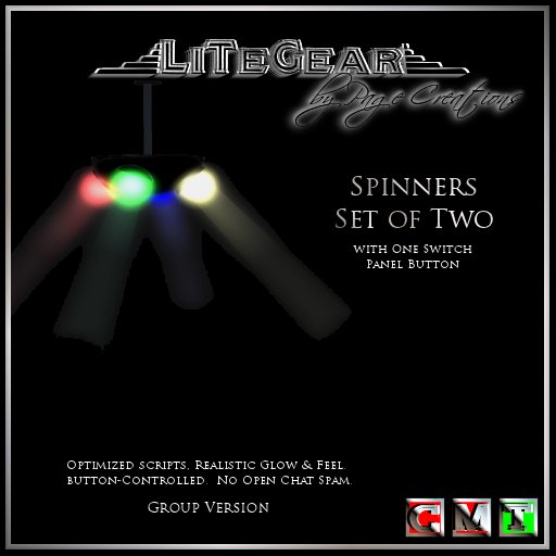 -{LiTeGear}- Spinner Lights (Owner/Group Version)