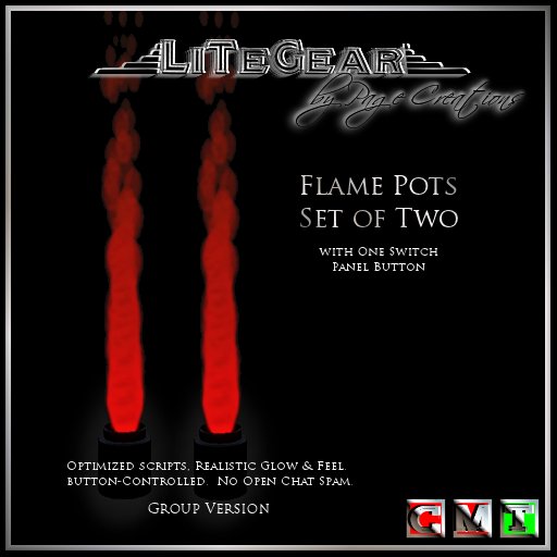 -{LiTeGear}- Flame Pots (Owner/Group Version)