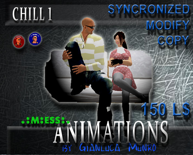 COPY/MOD COUPLES ANIMATION "CHILL 1" 