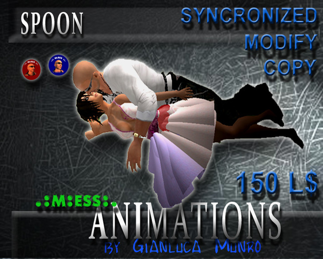 COPY/MOD COUPLES ANIMATION "SPOON 1"