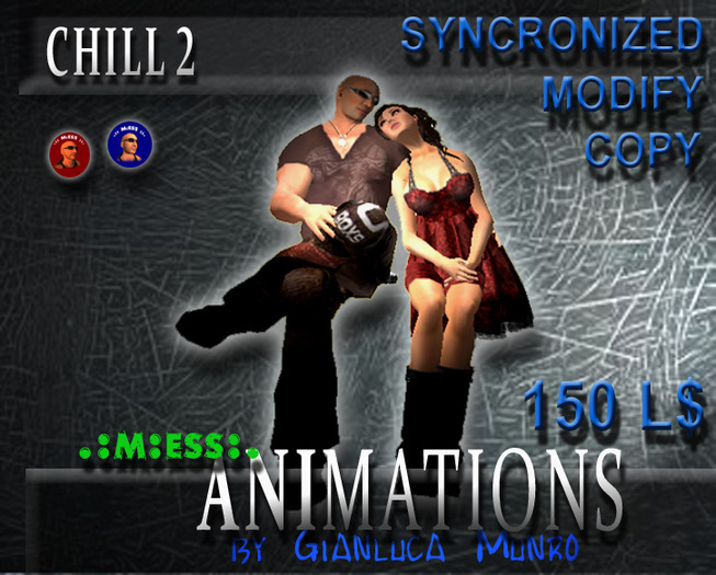 COPY/MOD COUPLES ANIMATION "CHILL 2" 