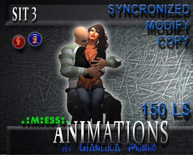 COPY/MOD COUPLES ANIMATION "SIT 3" 