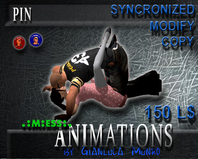 COPY/MOD COUPLES ANIMATION "PIN 1" 