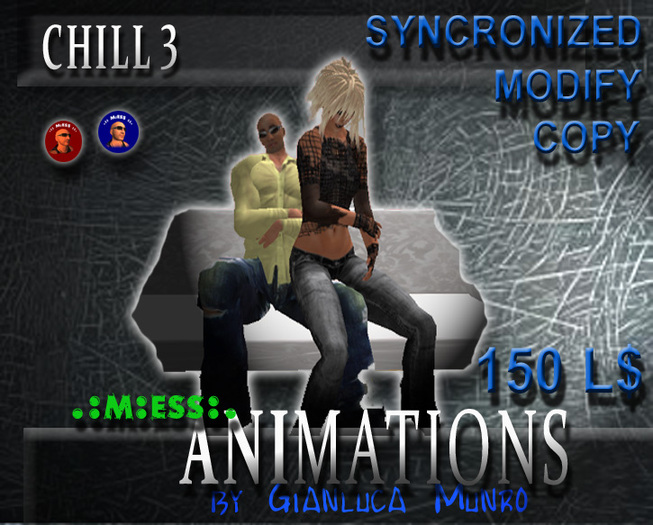 COPY/MOD COUPLES ANIMATION "CHILL 3" 