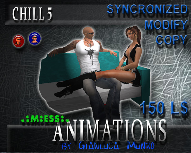 COPY/MOD COUPLES ANIMATION "CHILL 5"