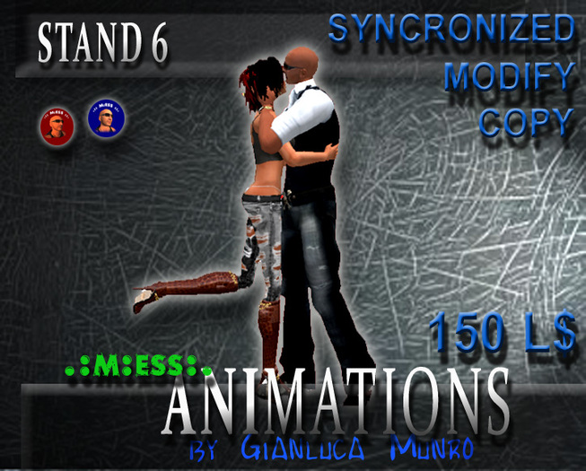 COPY/MOD COUPLES ANIMATION "STAND 6" 