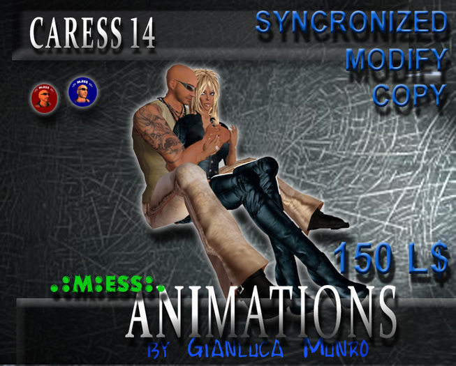 COPY/MOD COUPLES ANIMATION "CARESS 14"