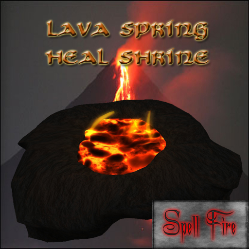 UD Spell Fire OMEGA Lava Spring Heal Shrine 