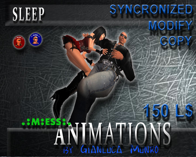 COPY/MOD COUPLES ANIMATION "SLEEP 1" 