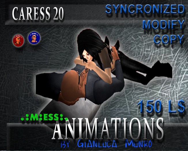 COPY/MOD COUPLES ANIMATION "CARESS 20" 