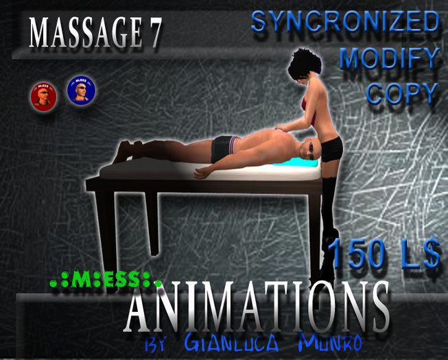 COPY/MOD COUPLES ANIMATION "MASSAGE 7" 