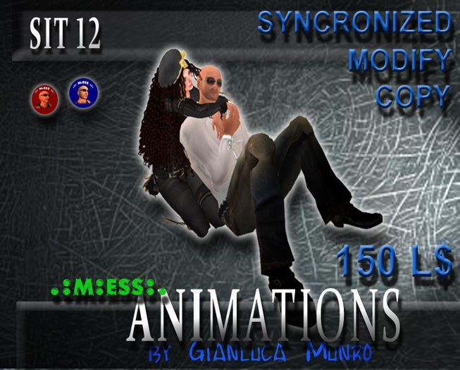 COPY/MOD COUPLES ANIMATION "SIT 12" 