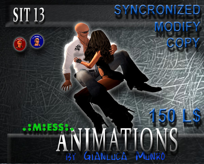 COPY/MOD COUPLES ANIMATION "SIT 13"