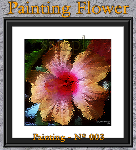 1 - PAINTING FLOWER 0003 - ART