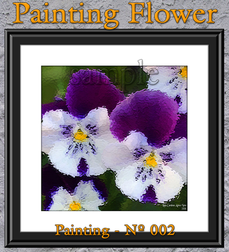 1 - PAINTING FLOWER 0002 - ART