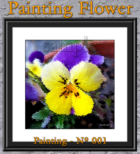 1 - PAINTING FLOWER 0001 - ART