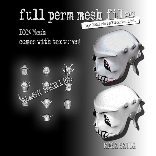 MASK SKULL (salesbox)