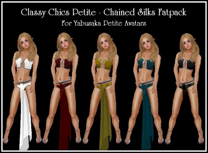 Classy Chics Petite - Mesh - Chained Silks Fatpack - 5 Sets - SPECIAL PRICE!!!