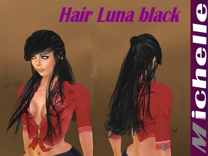 MMShop: Hair Luna black