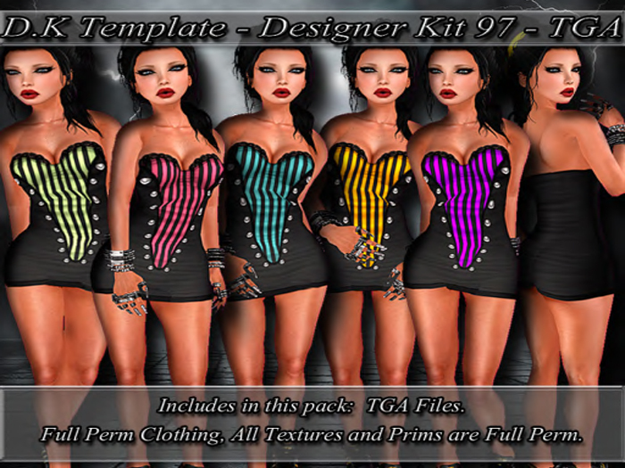 D.K Template - Designer Kit 97 - TGA