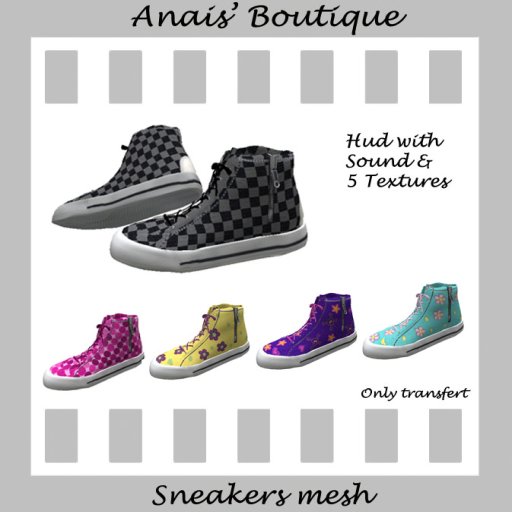 Anais' Mesh Sneakers part 1