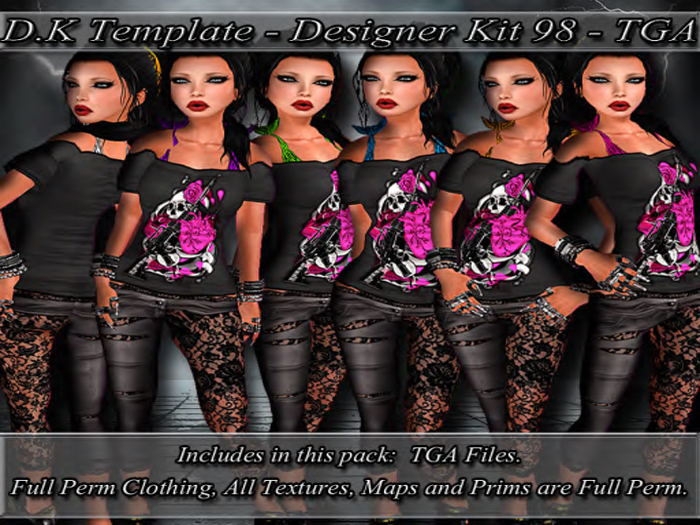 D.K Template - Designer Kit 98 - TGA