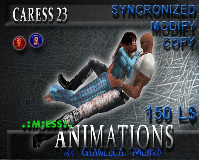COPY/MOD COUPLES ANIMATION "CARESS 23" 