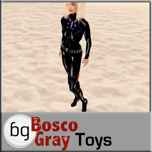 Black Latex Suit 